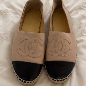 Chanel inspired espadrilles